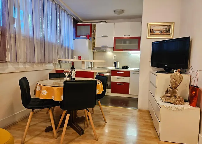 아파트 With Balcony Red Rose