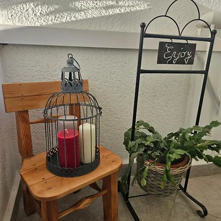 With Balcony Red Rose Apartment Split